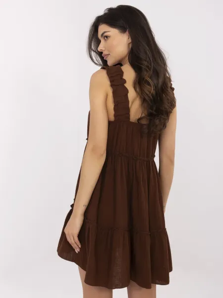 Dress-MI-SK-A5036.78-brown