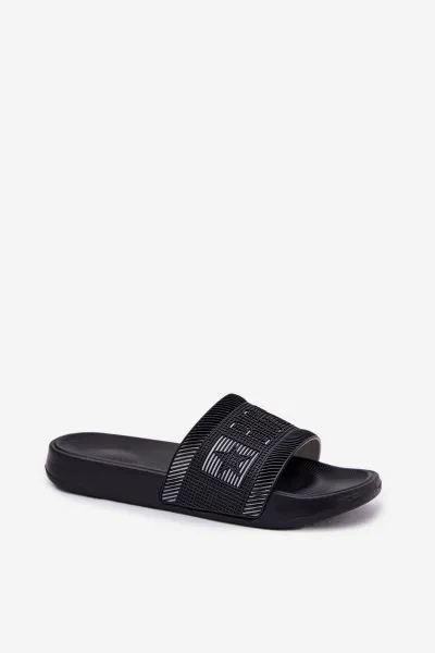 BIG STAR SHOES Ľahké Pánske Šľapky Big Star NN174696 Tmavomodré