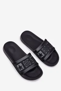 BIG STAR SHOES Ľahké Pánske Šľapky Big Star NN174696 Tmavomodré