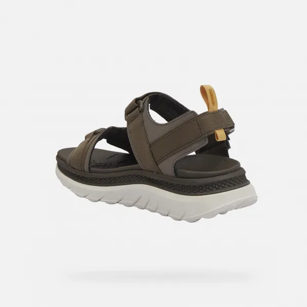 Grey men's sandals Geox Spherica Actif X S - Men's