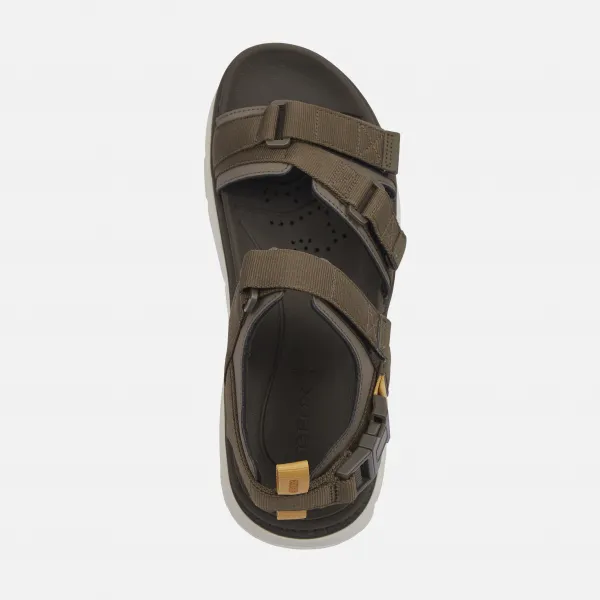 Grey men's sandals Geox Spherica Actif X S - Men's