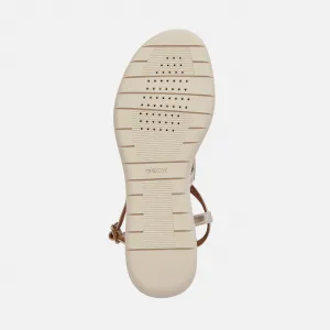 Gold women's sandals Geox Meliconia - Women's