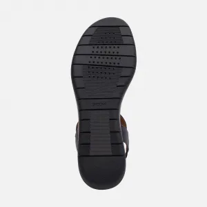 Black women's sandals Geox Meliconia - Women's