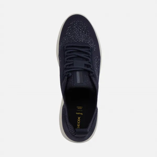 Dark blue women's sneakers Geox Spherica - Women's