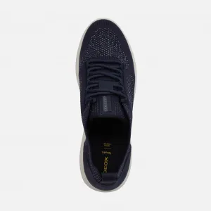 Dark blue women's sneakers Geox Spherica - Women's