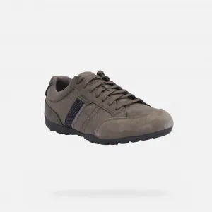 Light grey men's sneakers Geox Ravex - Men's