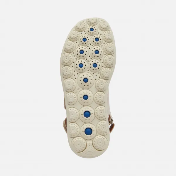 Cream women's sandals Geox Spherica EC4.1 S - Women's