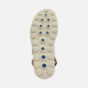 Cream women's sandals Geox Spherica EC4.1 S - Women's