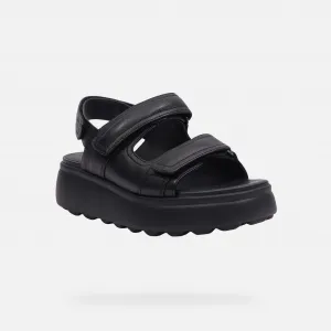 Black women's sandals Geox Spherica EC4.1 S - Women's