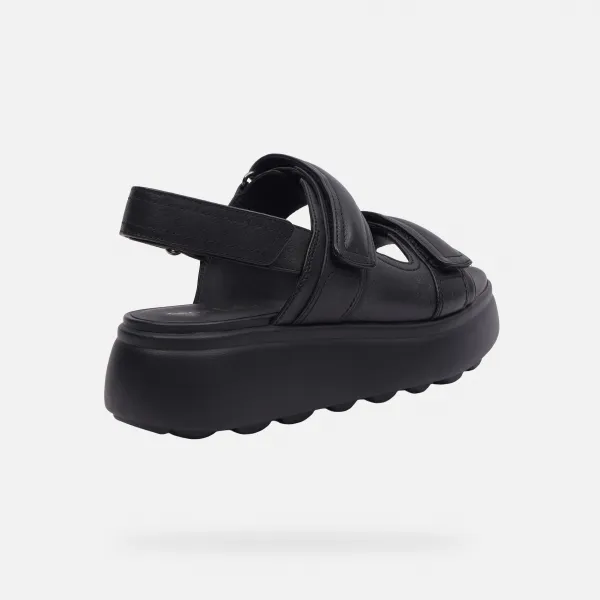 Black women's sandals Geox Spherica EC4.1 S - Women's