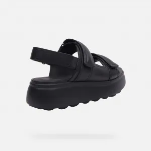 Black women's sandals Geox Spherica EC4.1 S - Women's