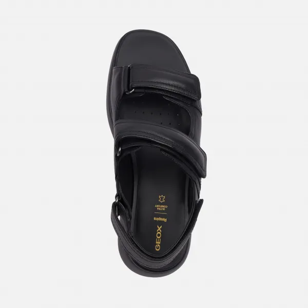 Black women's sandals Geox Spherica EC4.1 S - Women's