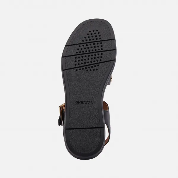 Black women's sandals Geox Camalei - Women's