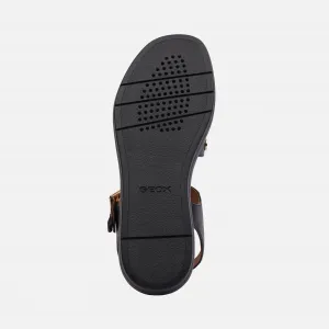 Black women's sandals Geox Camalei - Women's