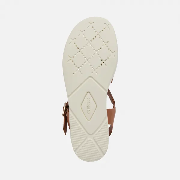 Light brown women's sandals Geox Xand 2.2S - Women's