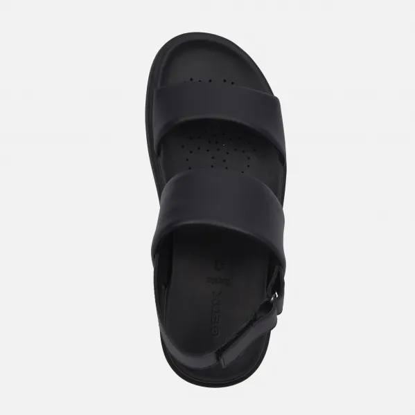 Black men's sandals Geox Spherica EC6 - Men's