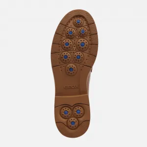 Brown women's moccasins Geox Spherica EC1 - Women's