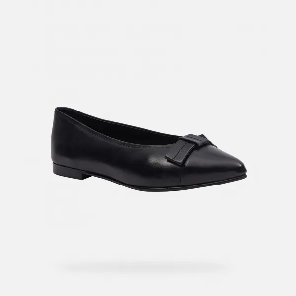 Black women's ballet flats Geox Millianee - Women's