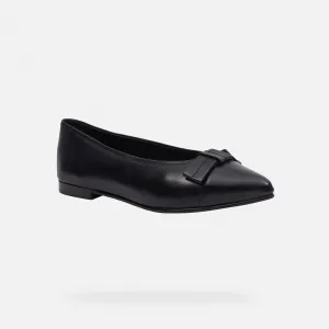 Black women's ballet flats Geox Millianee - Women's