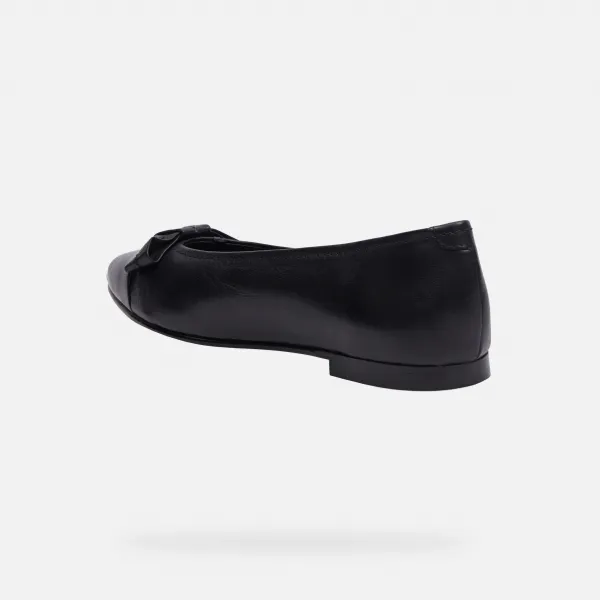 Black women's ballet flats Geox Millianee - Women's