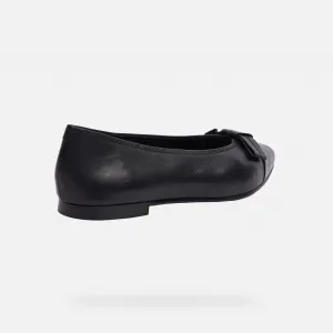 Black women's ballet flats Geox Millianee - Women's