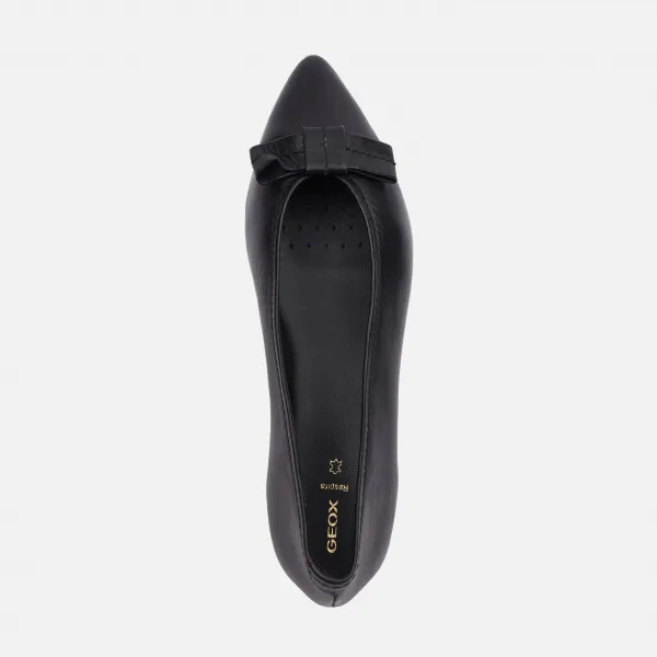 Black women's ballet flats Geox Millianee - Women's