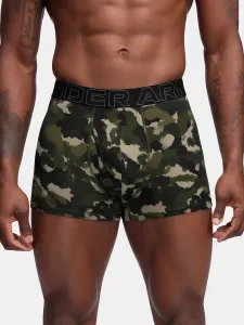 Pánske boxerky UNDER ARMOUR 3 PACK-M UA Perf Cotton Nov 3in-GRN