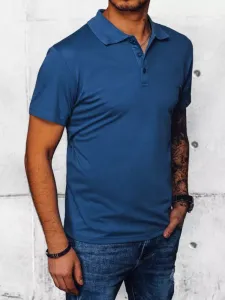 Pánske polo tričko Farba modrá DSTREET