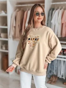 Dámska oversize mikina srdce SERDUCHOVA