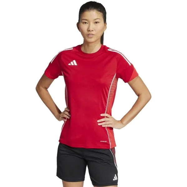 adidas TIRO24 TRAINING JERSEY Futbalový dres, červená, veľkosť