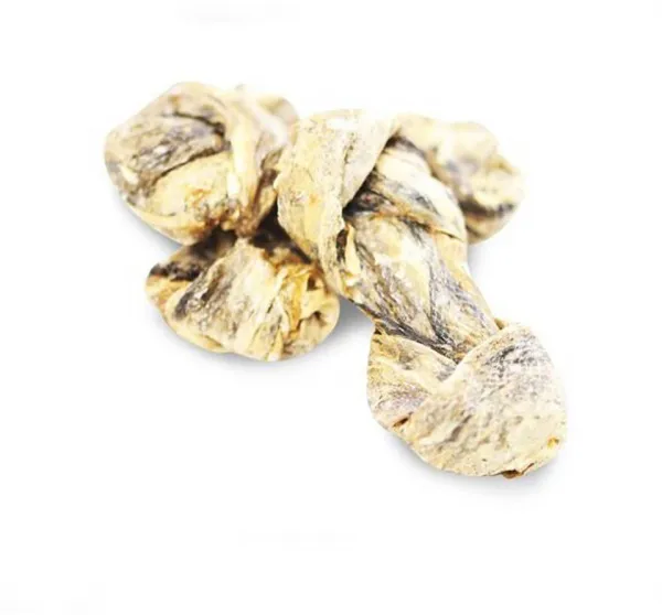 FISH4DOGS Maškrty pre psov DENTAL SEA morská ryba - uzlíky 500 g