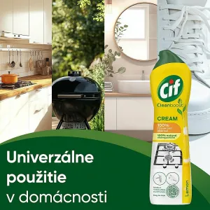 Cif Cream Lemon krémový abrazívny čistiaci prípravok 250 ml 1ks