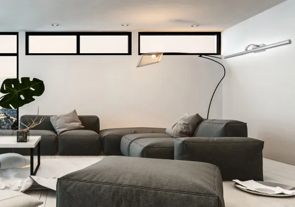 TooLight LED kúpeľňová lampa nad zrkadlo 9W 70CM APP366-1W chróm