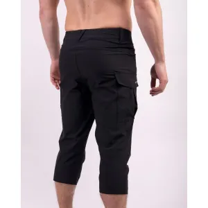 Klimatex LOZANO Pánske outdoorové 3/4 nohavice, čierna, veľkosť