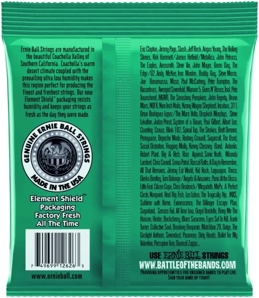Ernie Ball 2626 Nickel Wound Not Even Slinky