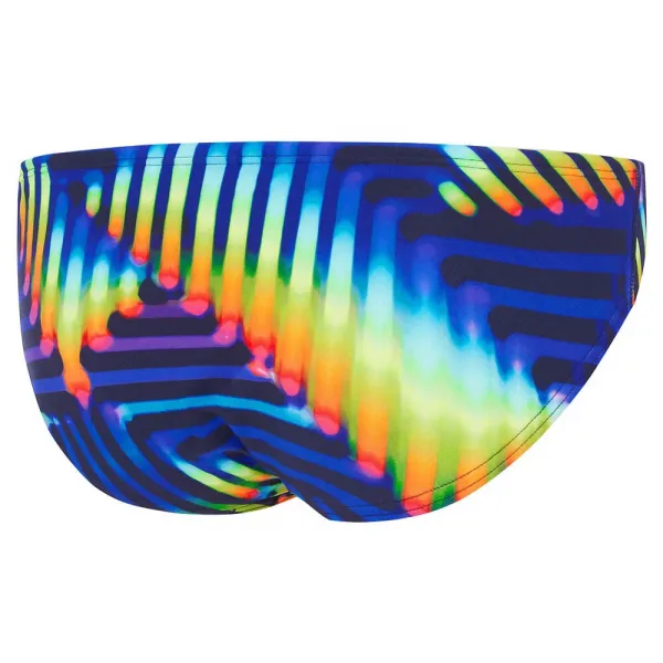 Speedo allover digital 8 cm brief pahala geo/true navy s - uk32