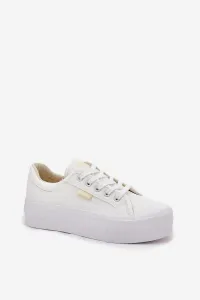 Lee Cooper CANVAS Dámske tenisky, biela, veľkosť