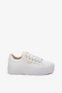 Lee Cooper CANVAS Dámske tenisky, biela, veľkosť