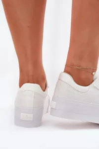 Lee Cooper CANVAS Dámske tenisky, biela, veľkosť
