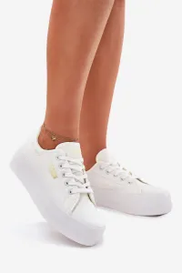 Lee Cooper CANVAS Dámske tenisky, biela, veľkosť