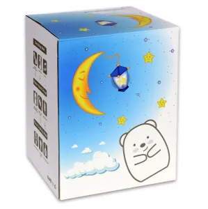 TZB Dětská stolní LED lampa Bear bílá