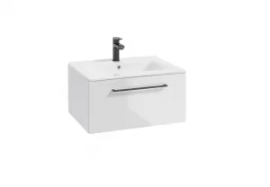 ArtDef Skrinka pod umývadlo FERATA D60 1S/45 | biela 60 cm