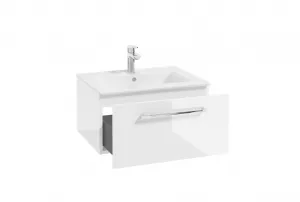 ArtDef Skrinka pod umývadlo FERATA D60 1S/45 | biela 60 cm