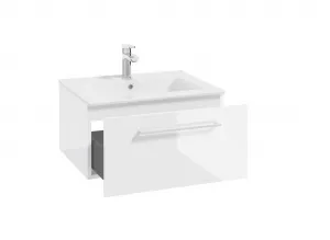 ArtDef Skrinka pod umývadlo FERATA D60 1S/45 | biela 60 cm