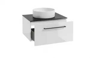 ArtDef Skrinka pod umývadlo FERATA D60 1S/45 | biela 60 cm