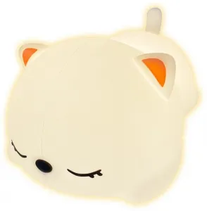 TZB Dětská stolní LED lampa Kitty bílá
