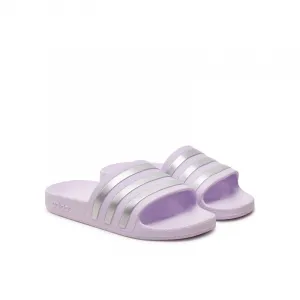 Dámske šlapky (plážová obuv) ADIDAS Adilette Aqua W ice lavender metallic silver metallic silver