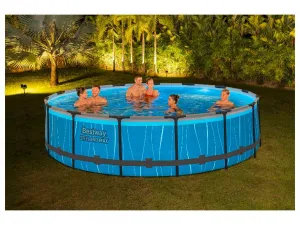 Bestway Bazén Steel Pro Max, Ø 457 x 107 cm, sivá