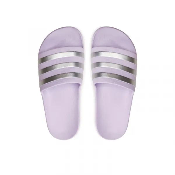 Dámske šlapky (plážová obuv) ADIDAS Adilette Aqua W ice lavender metallic silver metallic silver