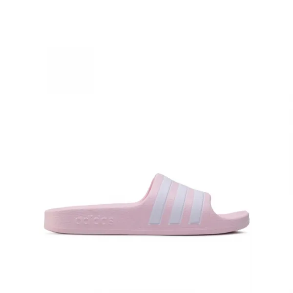 Dievčenské šlapky (plážová obuv) ADIDAS Adilette Aqua Jr clear pink cloud white clear pink